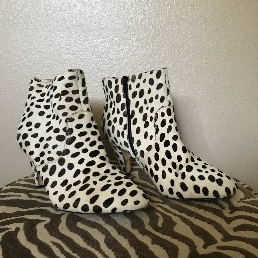 INC Hannah Dalmatian Boots